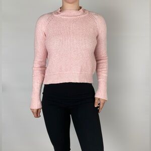 A.L.C. Crewneck Knit Long Sleeve Sweater Fall Winter Pink Size‎ Medium